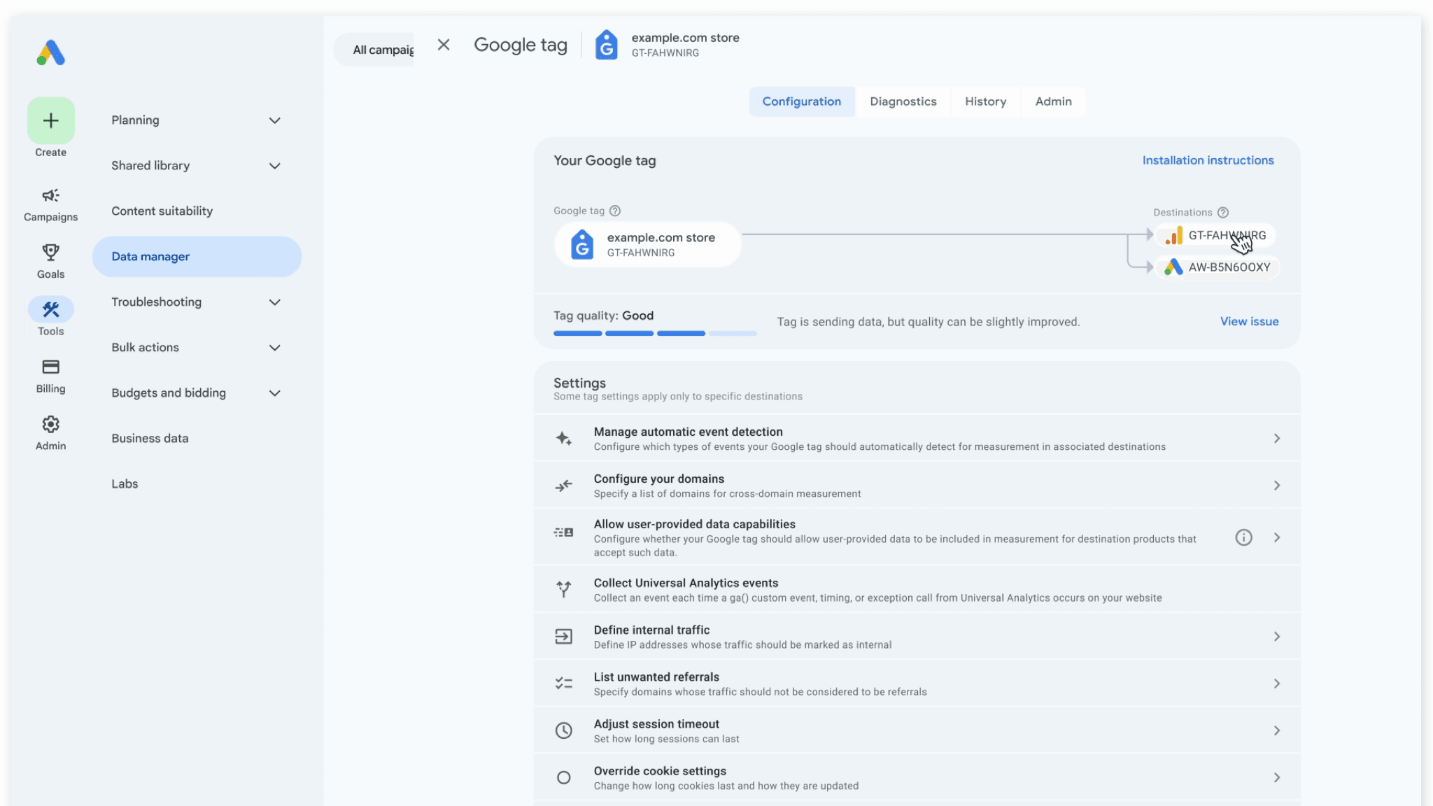 Official Google Marketing Live 2026 Data Manager video still from Google's public measurement post.